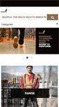 Mobile Screenshot of mackboots.com.au